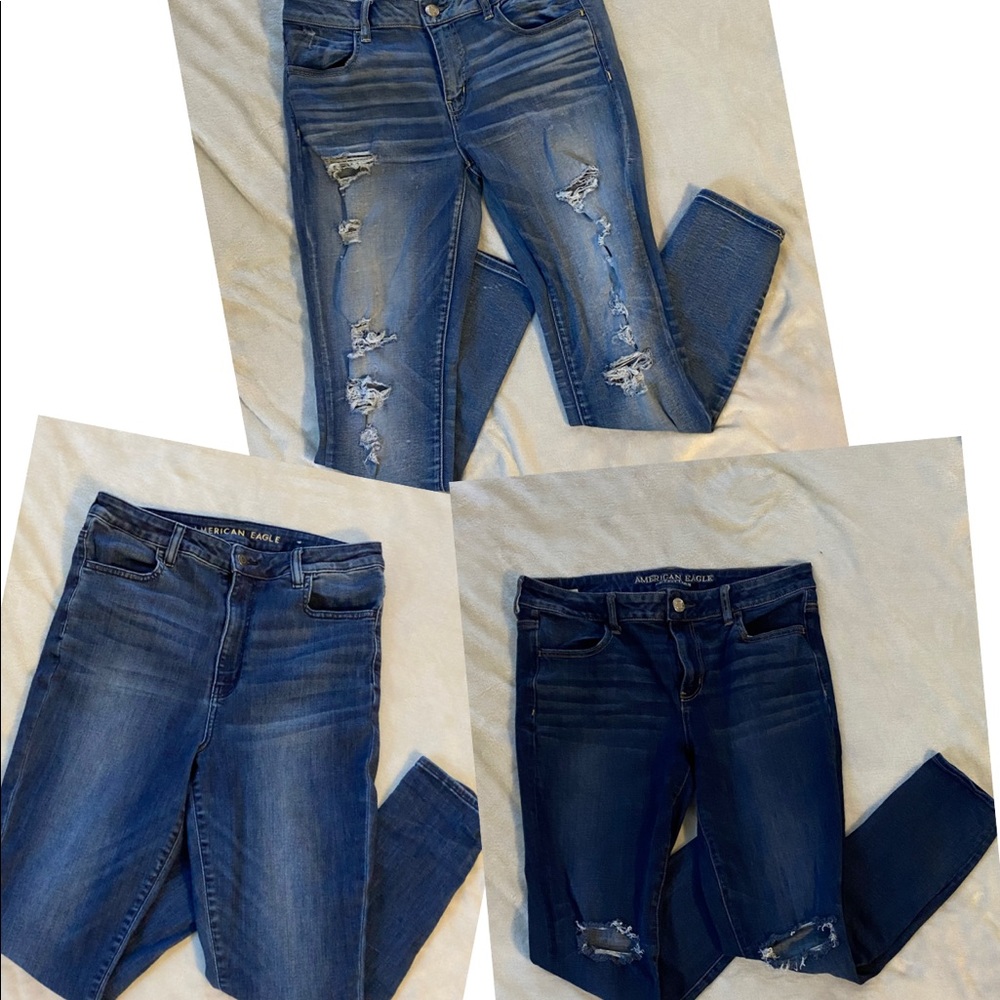 Bundle of 3 American Eagle jeans